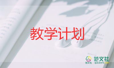 高二202教學(xué)計劃參考6篇