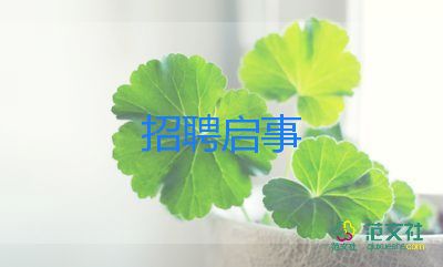 招聘的工作計(jì)劃6篇